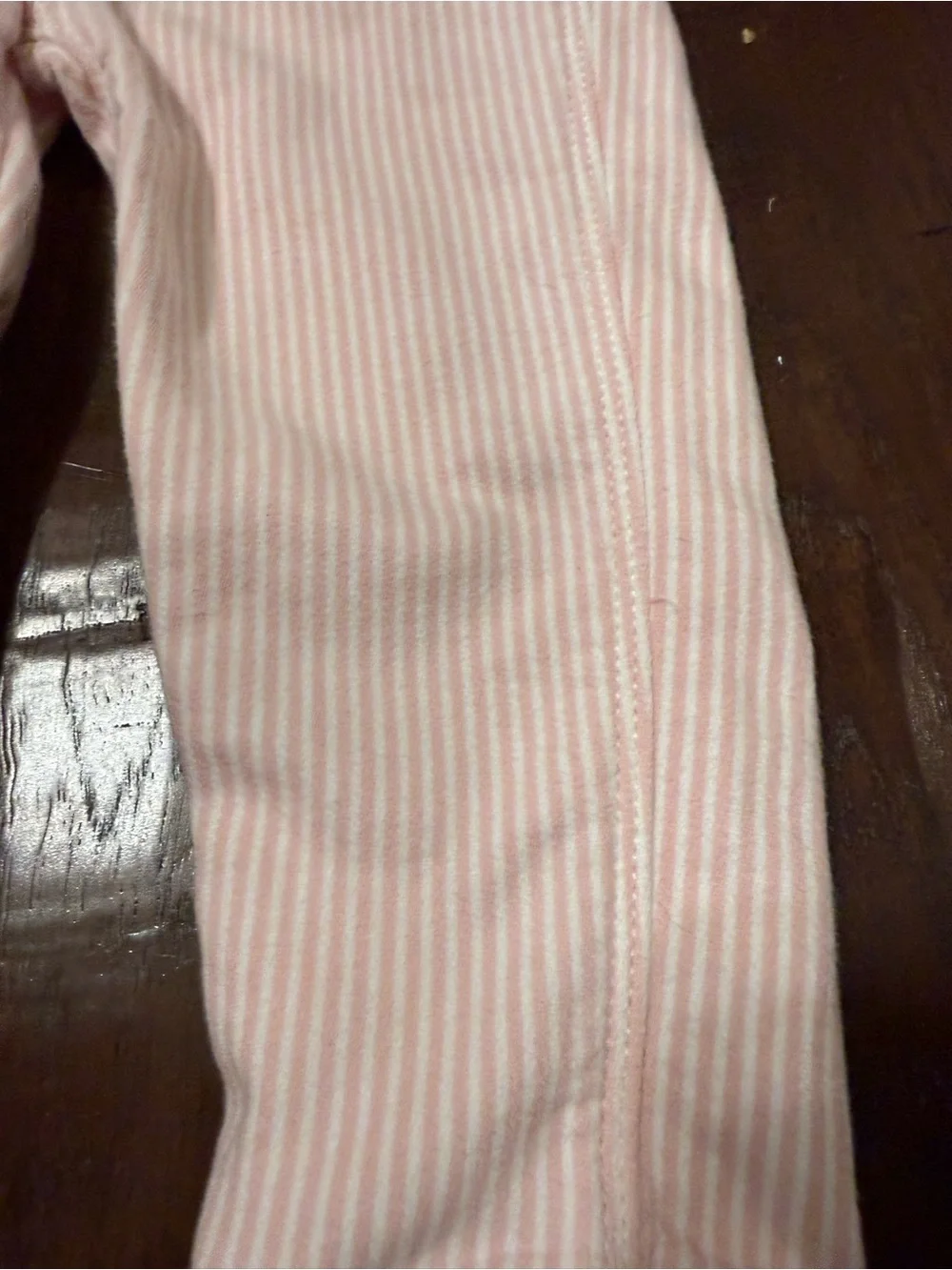 OshKosh B'gosh Pink & White Stripe Kids Overalls